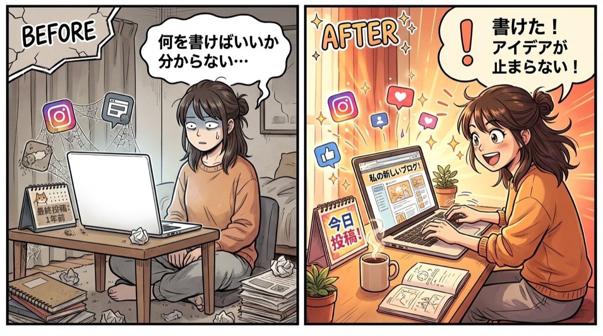 サロン経営者のBefore/After
